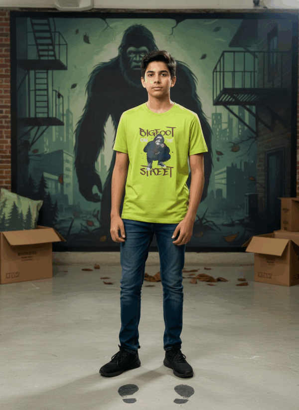 bigfoot final Urban Bigfoot Graphic T-Shirt Dry Fit 120 GSM