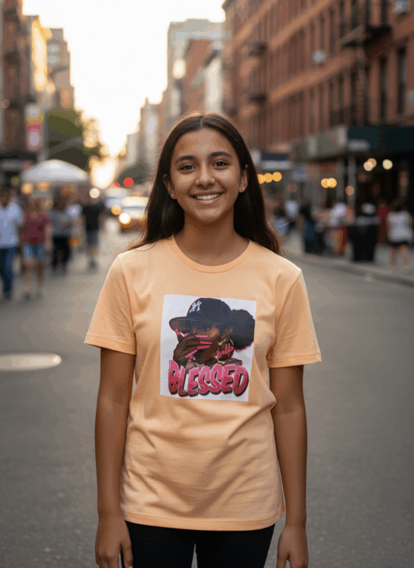 blessed final 2 Urban Blessed Portrait TShirt