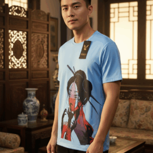 Mystic Geisha Shadow Art Tee