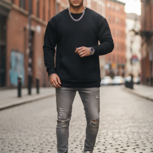 Bonded Waffle Sweatshirt 350 GSM - Image 10