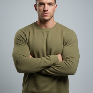 Bonded Waffle Sweatshirt 350 GSM - Image 6