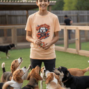 Hungry Dogs Chase – Urban Survival Tshirt