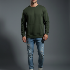 Bonded Waffle Sweatshirt 350 GSM - Image 3