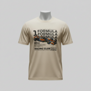 Formula Racing Car Graphic T-Shirt for Men - Image 5
