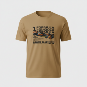 Formula Racing Car Graphic T-Shirt for Men - Image 4