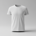 Premium Cotton Lycra T-Shirt Plain Regular Fit Front View